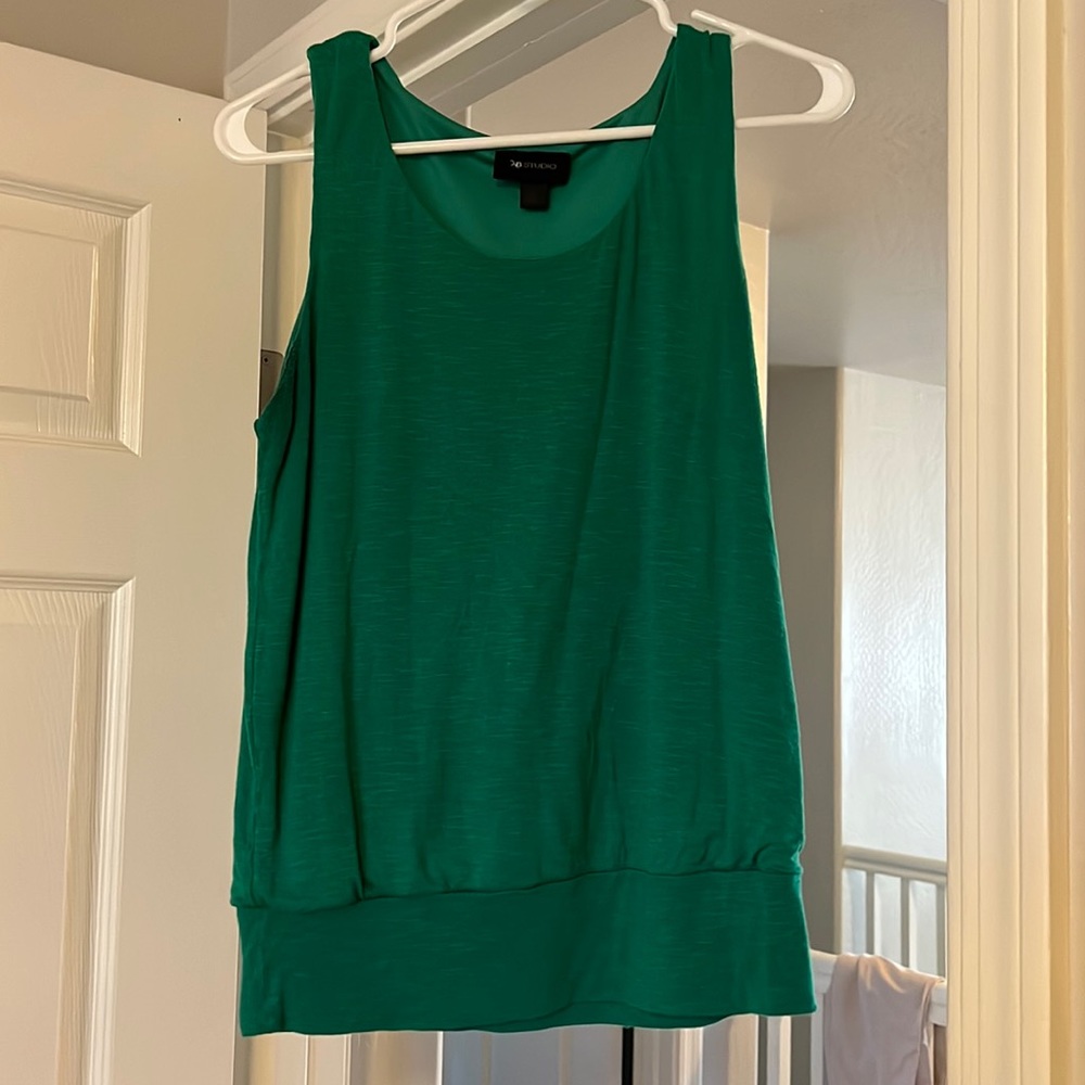 Green tank size medium by AB Studio